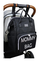 Stylo Star Mommy Bebek Sırt Çantası Siyah