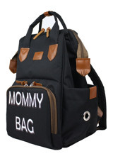 Stylo Doce Mommy Bag Baskılı Bebek Sırt Çantası Beyaz