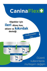 Canina Flex Glucosamine Kemik Eklem Tüy Sağlığı İçin 400 gr 3 Adet Toz Köpek Vitamini