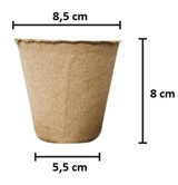 Gardener Gardener Biyobozunur Fideleme Saksısı 12 Adet