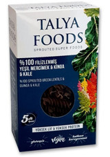Talya Foods Filizlenmiş Yeşil Mercimekli Kinoalı Burgu Makarna 200 gr