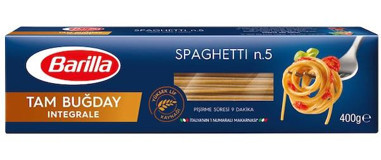Barilla İntegrale Tam Buğday Unlu Spaghetti Makarna 400 gr