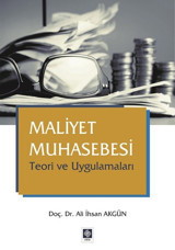 Maliyet Muhasebesi Ali İhsan Akgün Ekin Basım Yayın