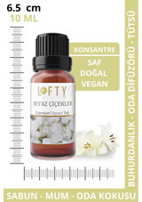 Lofty Beyaz Çiçek Oda Kokusu 10 ml