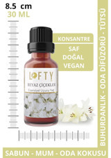 Lofty Beyaz Çiçek Oda Kokusu 30 ml