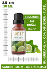 Lofty Bergamot Oda Kokusu 30 ml