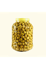 Gaziantep Yöresel Salamura Kırma Yeşil Zeytin Bidon 5 kg