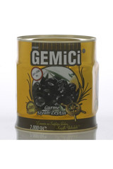 Gemici Gurme Siyah Zeytin Teneke 2 kg