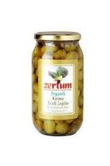 Zertum Kırma Yeşil Zeytin Kavanoz 1 kg