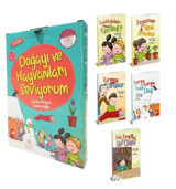 Doğayı ve Hayvanları Seviyorum Serisi Seti - 5 Kitap Takım Fatma Beyza Tütüncüoğlu Nesil Çocuk Yayınları