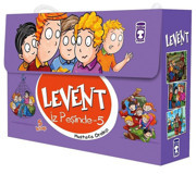 Levent İz Peşinde 5 Seti-5 Kitap Takım Mustafa Orakçı Timaş Çocuk