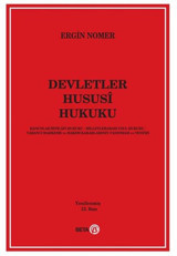 Devletler Hususi Hukuku Ergin Nomer Beta Yayınları