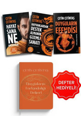 Çetin Çetintaş Defter Hediyeli Kitap Seti - 3 Kitap Takım Çetin Çetintaş Destek Yayınları