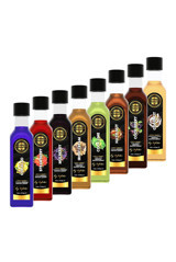 By Tüfekçi Deneme Seti Turunç Aromalı Çilek Karadut Irish Cream Cool Lime Hazelnut Cool Berry Hindistan Cevizi Aromalı Kahve Şurubu 8x60 ml