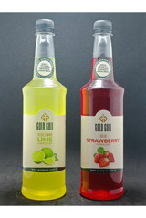 Gold Gull Çilek Lime Aromalı Kahve Şurubu 2x700 ml