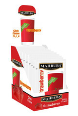 Mahbuba Çilek Aromalı İçecek Tozu 9 gr 24'lü