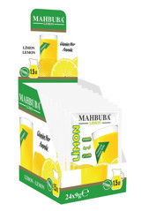 Mahbuba Limon Aromalı İçecek Tozu 9 gr 24'lü