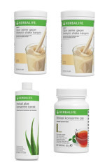 Herbalife Vanilya Aromalı Toz Çay Seti 4'lü