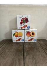 Nazo Şeftali-Portakal-Vişne Aromalı İçecek Tozu 9 gr 3x24'lü