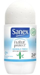 Sanex Invisible Fresh Roll-On Unisex Deodorant 50 ml