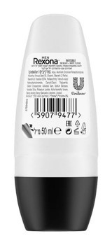 Rexona Black&White Invisible Roll-On Erkek Deodorant 6x50 ml