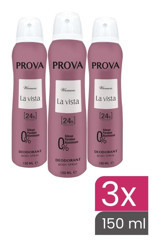 Prova La Vista Sprey Kadın Deodorant 3x150 ml