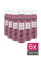 Prova La Vista Sprey Kadın Deodorant 6x150 ml
