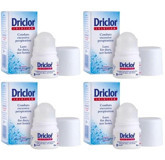 Driclor Roll-On Unisex Deodorant 4x20 ml