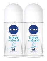Nivea Fresh Natural Roll-On Kadın Deodorant 2x50 ml