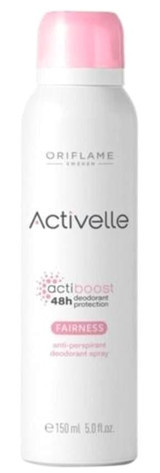 Oriflame Activelle Fairness Sprey Kadın Deodorant 150 ml