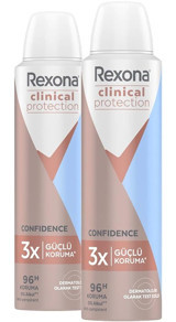 Rexona Clinical Protection Sprey Kadın Deodorant 2x150 ml