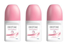 Deotak Invisible Roll-On Kadın Deodorant 3x35 ml