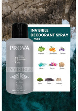 Prova Invisible Sprey Erkek Deodorant 150 ml