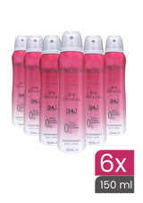 Prova Big Crystal Sprey Kadın Deodorant 6x150 ml
