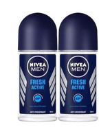 Nivea Fresh Active Roll-On Erkek Deodorant 2x50 ml