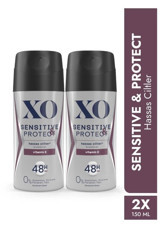 Xo Sensitive&Protect Sprey Erkek Deodorant 2x150 ml