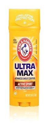 Arm & Hammer Ultra Max Antipespirant Stick Unisex Deodorant 73 gr