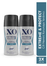 Xo Extreme&Protect Sprey Erkek Deodorant 2x150 ml