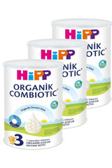 Hipp Combiotic Tahılsız Glutensiz Organik Probiyotikli 3 Numara Devam Sütü 3x350 gr