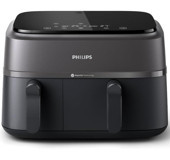 Philips NA350/00 Airfryer 9 lt Tek Hazneli Led Ekranlı Sıcak Hava Fritözü Siyah