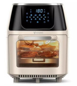 Yasomi Y88 XXL Airfryer 8 lt Tek Hazneli Led Ekranlı Sıcak Hava Fritözü Bej