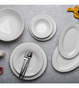 Aryıldız Ar 038123 30 Parça 6 Kişilik Porselen Yuvarlak Yemek Takımı