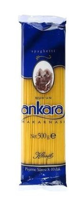 Nuh'un Ankara Makarnası Spagetti Makarna 20 x 500 gr