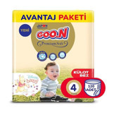 Goon Premium Soft 4 Numara Külot Bebek Bezi 120'li