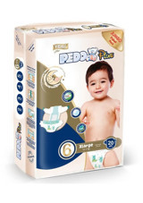 Pedo 6 Numara Bantlı Bebek Bezi 20'li