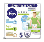 Sleepy Natural 5 Numara Külot Bebek Bezi 100'lü