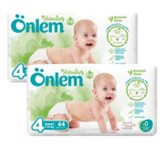 Önlem Botanika 4 Numara Bantlı Bebek Bezi 2x44'lü