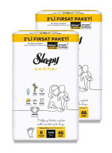 Sleepy 6 Numara Bantlı Bebek Bezi 92'li