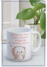 Truego Baskılı Kupa Bardak Seramik Mug - Görüşürüz Canım..