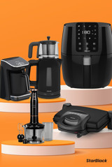Goldmaster StarBlack 21 Parça Elektronik Çeyiz Seti Siyah